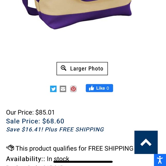 Insulated tote holds up to 36 cans - Picture 3 of 4